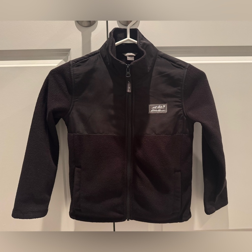 Eddie Bauer Kids Black Fleece‎ Jacket